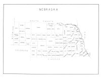 Nebraska State Map, Nebraska State Atlas 1940c